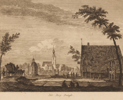 The Village of Dwinglo, Village view in Dwingeloo, Views of prominent Dutch villages, Dutch village