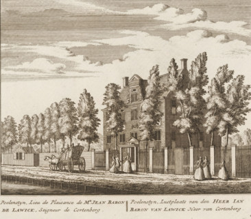 Poelenstyn, pleasure estate of Mr. Jean Baron de Lawick, Lord of Cortenberg, pleasure estate of Mr.