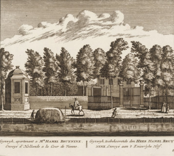 Gynwyk, apartnant a mr. Hamel Bruyninx, envoyé d'Hollande a la cour de Vienne, toebehoorende den