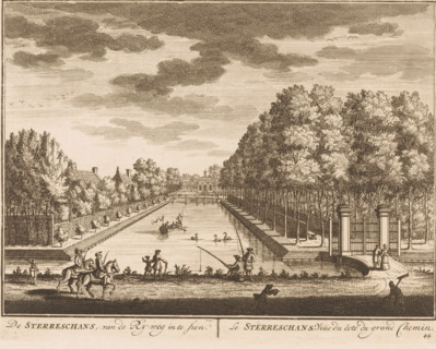 De Sterreschans, seen from the Ry-weg, Le Sterreschans, Vuüe du côte du grand Chemin, Country