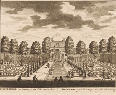 Nieuwerhoek, from the inside, to be seen of the House, by those inside looking at the house, View