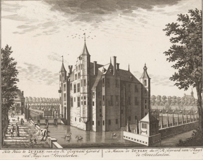 The house at Zuylen, of Mr. Reynaud Gerard van Thuyl van Serooskerken, La maison de Zuylen du sr.