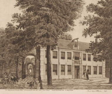 Wisseloord in Muiderberg, The Country Estate Wisseloord in Muiderberg of Mr. J. de Groot, art