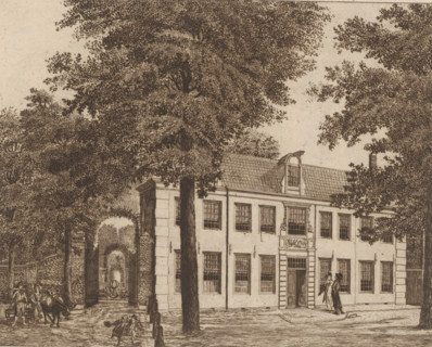 The country estate Wisseloord in Muiderberg of Mr. J. de Groot, art collector in Amsterdam,