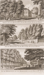 View of the Heerenweg near the Bosch en Vaart estate, On the Heerenweg near the Bosch en Hoven