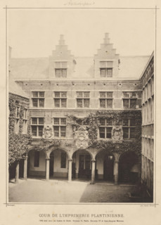 Courtyard of the Plantijn printing house in Antwerp, Cour de l'imprimerie plantinienne, Views of