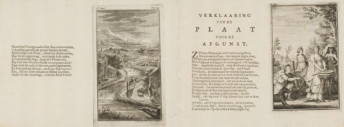 Personification of Innocence, surrounded by Envy and Gossip, washes her hands (right plate),