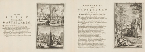 Explanation of the Title Plate for the Sea Poems, Allegories, &c (right plate), On the plate For