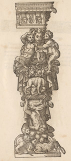 Term with two children in her arms, Portrait of the 17th Term, Oeuvre de la diversité des termes,