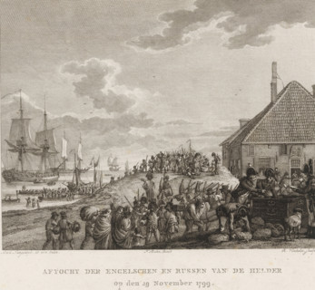 Retreat of the British and Russians from Den Helder, 1799, Retreat of the English and Russians from