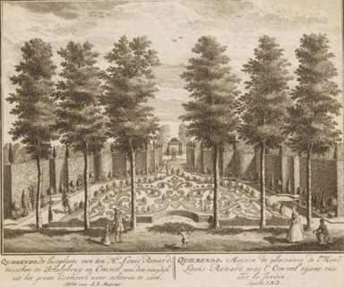 Country Estate Quoerendo, Quoerendo, the pleasure grounds of Mr. Louis Renard between the