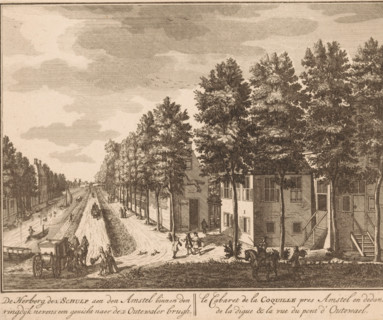 View of the inn de Schulp on the Amstel, De Herberg de (1) Schulp aen den Amstel within the ring