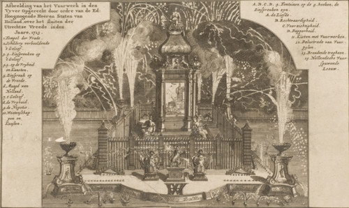 Image of the Fireworks in the Pond Set Off by Order of the Noble and Mighty Lords States of