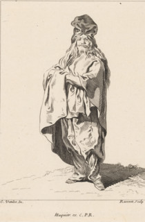 Standing figure, Collection of various dramatized poses, Recueil de Differentes charges Dessignée a
