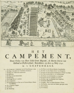 The Encampment, occupied by order of Her Noble and Mighty Lords, the States of Holland and West