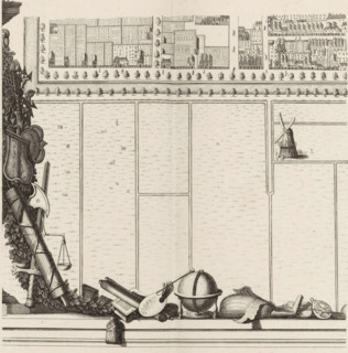 Plan of the figurative map of The Hague (tenth part), Map of The Hague (tenth part), area plan,