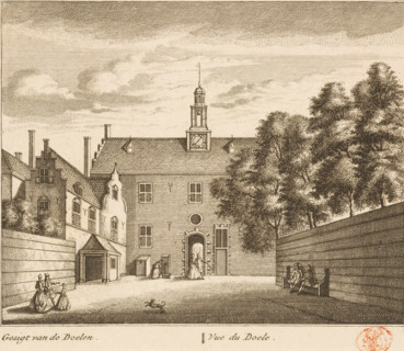 View of the Militia Targets where the Synod was held in the years 1618 and 1619, View of the