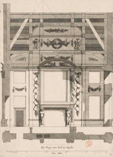 Southern wall of the War Council Chamber in the City Hall on the Dam, De Kryg-raets Sael ten