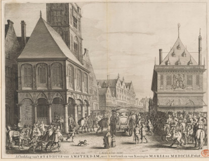 Departure of Maria de' Medici from Amsterdam, September 5, 1638, Festivities during the visit of