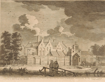 View of the Carthusian Monastery outside Amsterdam, The Carthusian Monastery, outside Amsterdam, As