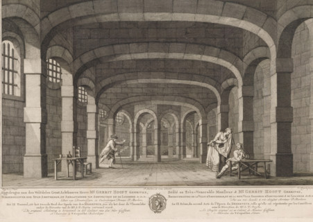 Scene from the opera The Deserter, The 9th Scene, from the second Part of the Opera of the