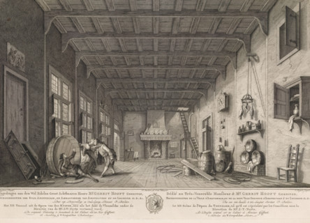 Scene from the opera De Kuiper, The XII Scene from the Opera of the Cooper (…), Le XII Scène de