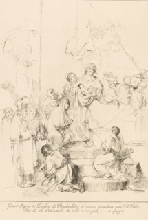 Presentation of Christ in the Temple, print, printmaker: Joachim Martin Falbe, after drawing by