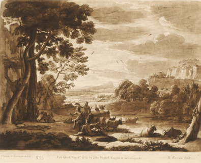 Landscape with the Skinning of Marsyas, Liber Veritatis. Or a Collection of Two Hundred Prints,