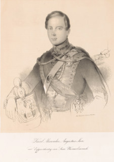 Portrait of Charles Alexander of Saxe-Weimar-Eisenach, Charles Alexander Augustus John, Hereditary