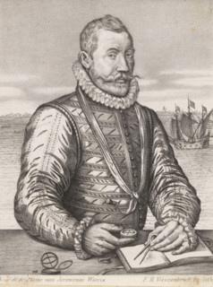 Portrait of Squire Willem van Bloys said of Treslong, print, printmaker: Frederik Hendrik