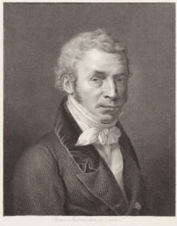 Portrait of printmaker Giuseppe Longhi, print, printmaker: Samuele Jesi, Italy, 1798 - 1853, paper,