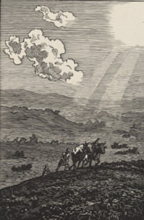 Les Boeufs (original title), print, Plowing cattle., printmaker: Paul-Emile Colin (signed by