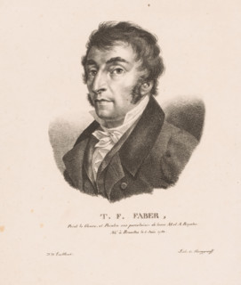 Portrait of Frédéric Théodore Faber, TF Faber, Portraits of contemporary artists from the United