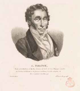 Portrait of Joseph Paelinck, J. Paelinck, Portraits des artistes modernes nés dans le Royaume des
