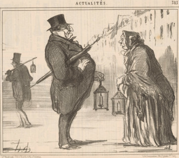 The essential precaution Parisians take when leaving their homes, Monsieur Prudhomme and an old