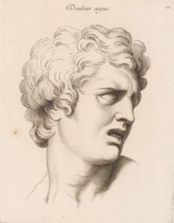 Acute pain, Douleur aigue, print, book illustration, Series number, 10, 20, printmaker: Jean