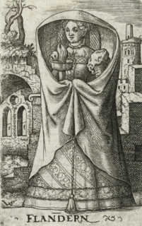 Flanders, Wise virgin as personification of Flanders, Wise and foolish virgins as European