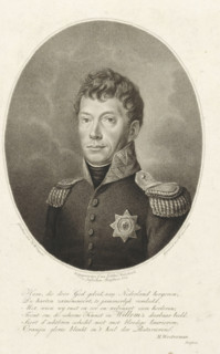 Portrait of William I Frederick (King of the Netherlands), print, printmaker: Willem van Senus,
