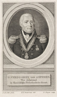 Portrait of Gerrit Verdooren van Asperen, print, printmaker: Dirk Sluyter, Amsterdam, after