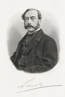 Portrait of Lintz, print, printmaker: Dirk Jurriaan Sluyter, Amsterdam, 1826 - 1886, paper, steel