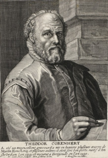 Portrait of Dirck Volckertsz. Coornhert, Image de divers hommes, print, Portrait of scholar, writer