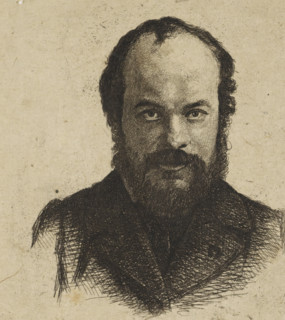 Portrait of Jan Weissenbruch, print, Portrait of the artist Jan Weissenbruch, older brother and