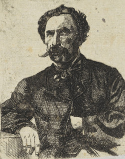 Portrait of Samuel Verveer, print, Portrait of the artist Samuel Verveer, teacher of Jan