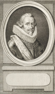 Portrait of Ernst Casimir, Count of Nassau-Dietz, print, printmaker: Reinier Vinkeles (I),