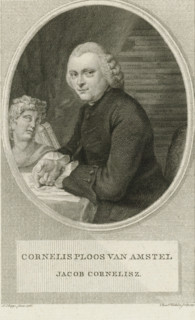 Portrait of Cornelis Ploos van Amstel, print, Portrait of the printmaker and draftsman Cornelis