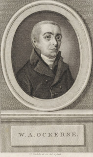 Portrait of Willem Anthonie Ockerse, print, man of letters and minister., FMP 3938-a, printmaker: