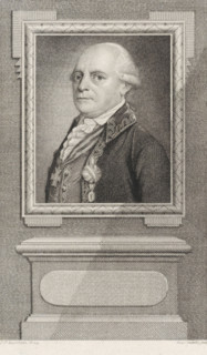 Portrait of Jan Hendrik van Kinsbergen, print, Portrait of the Dutch Admiral Jan Hendrik van
