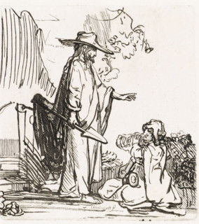 Christ appears to Mary Magdalene (Noli me tangere), Various thoughts engraved in copper after the