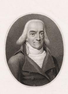 Portrait of writer Pieter Johannes Uylenbroek, print, printmaker: Ludwig Gottlieb Portman, unknown,