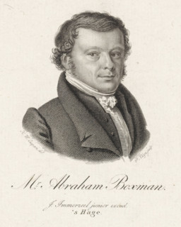 Portrait of Abraham Boxman, print, alderman and mayor of Gorinchem., printmaker: Philippus Velijn,